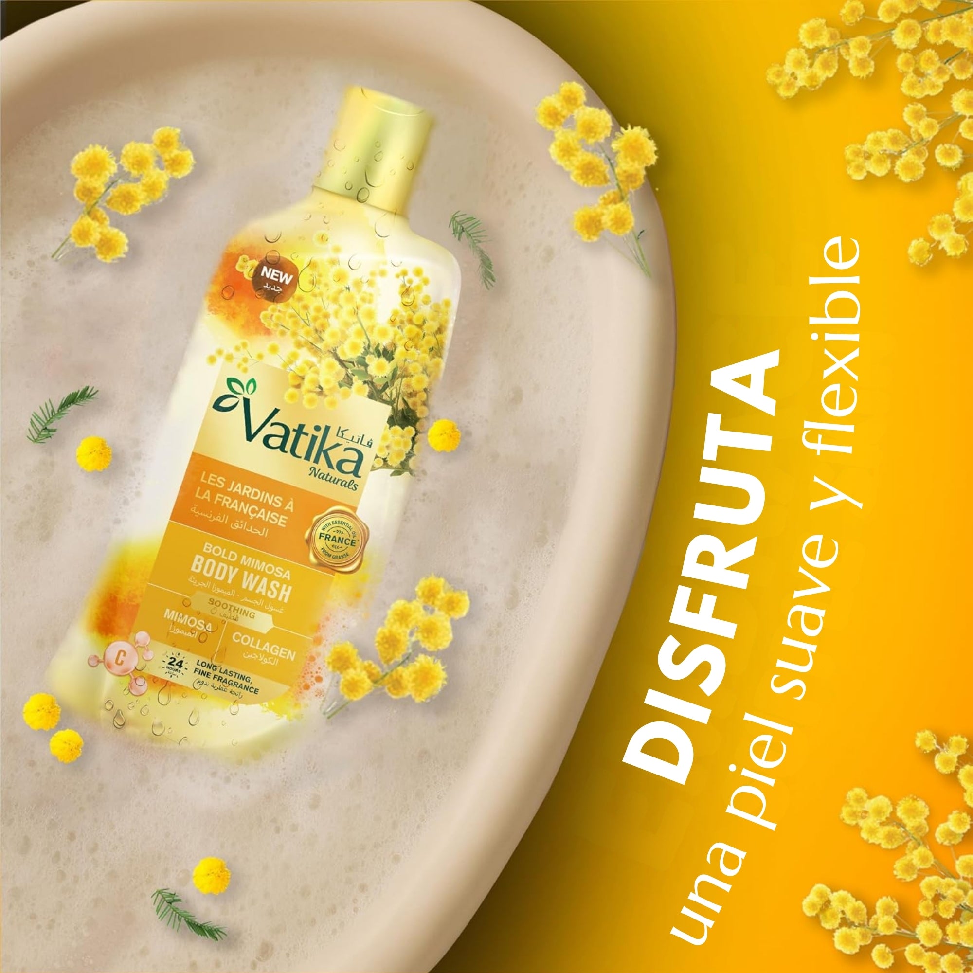 Vatika Gel De Ducha Mimosa 250 ml