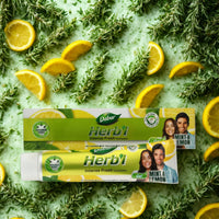 Dabur Herb'l Pasta Dental Menta & Limón Gel 150gr