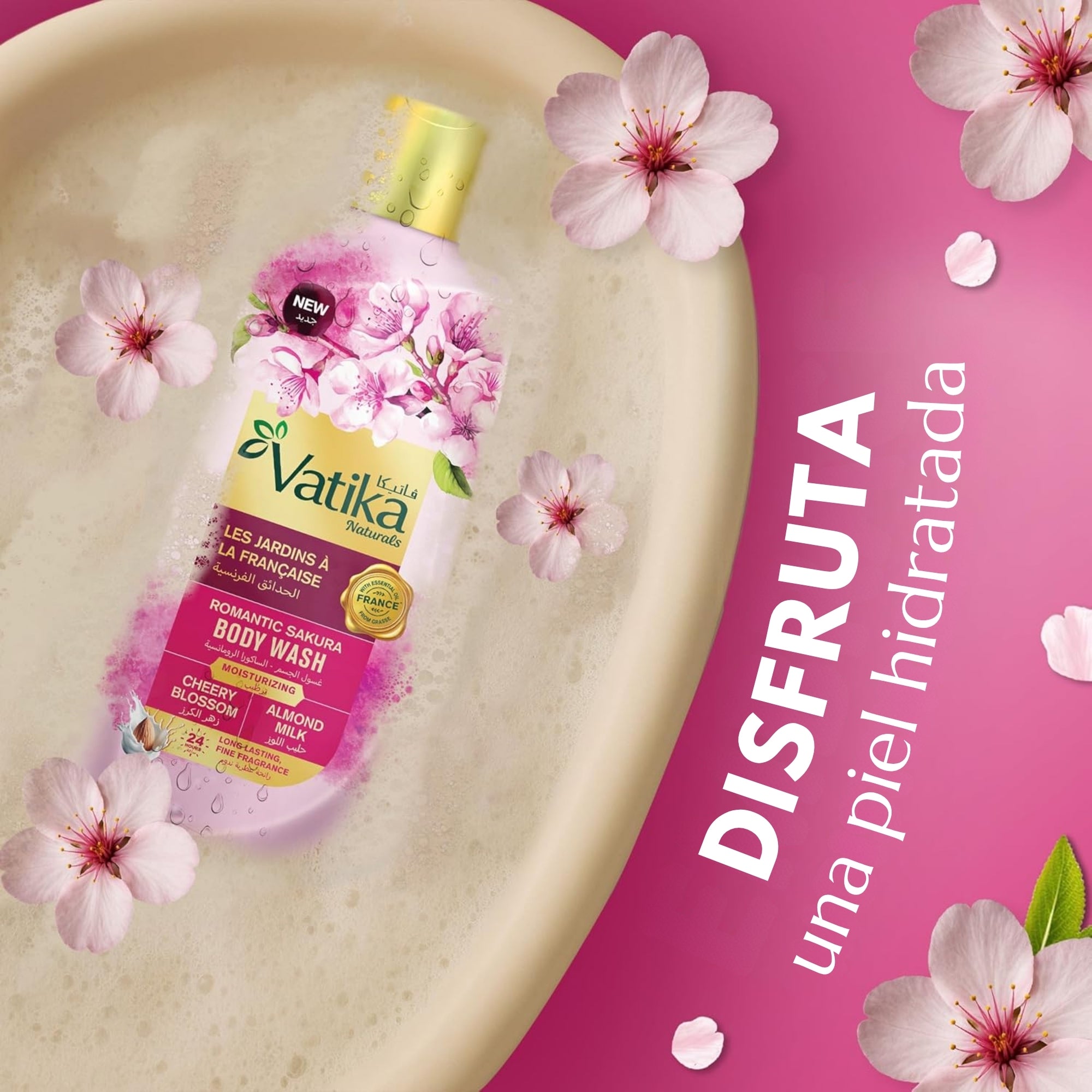 Vatika Gel De Ducha Sakura 250 ml