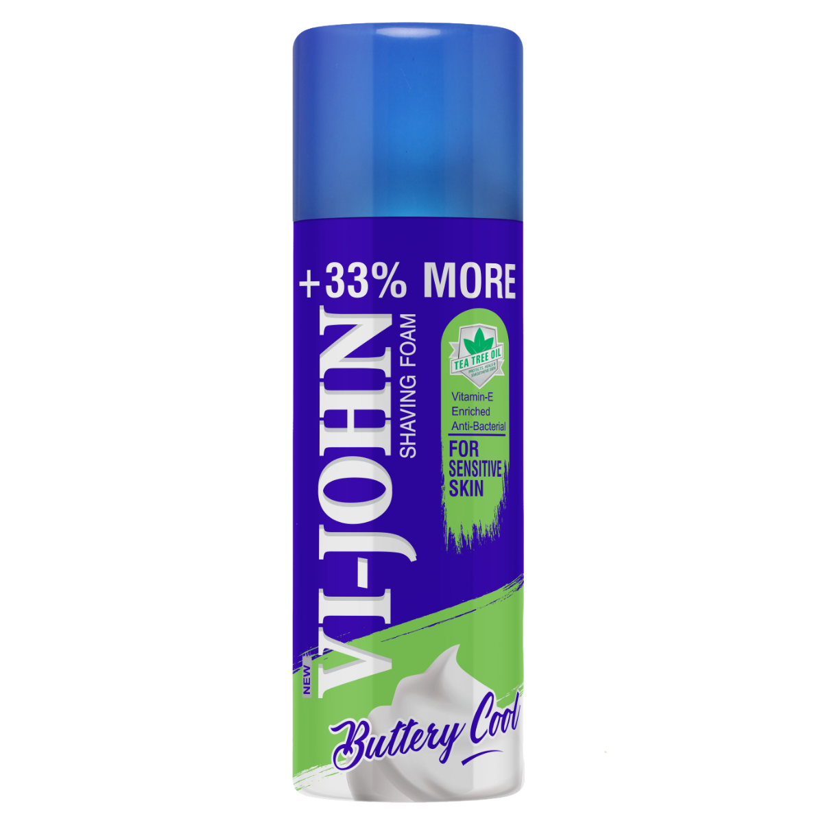 Vi John Espuma de Afeitar Piel Sensible 400 gr