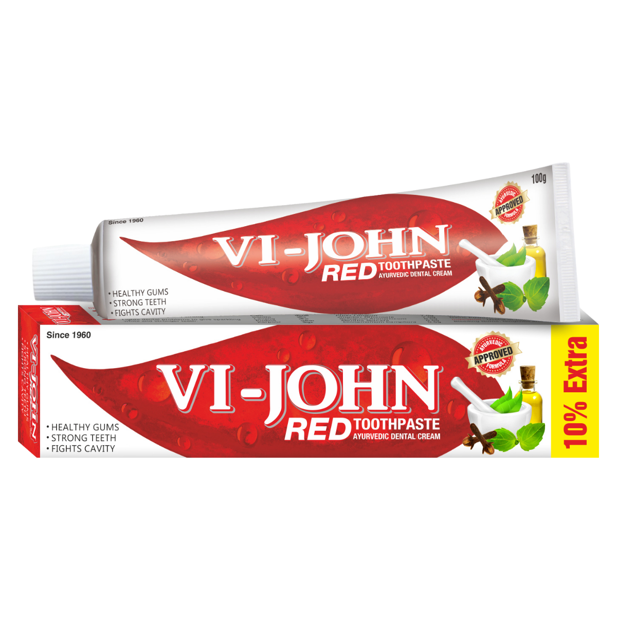 Vi John Pasta Dental Red 100 gr
