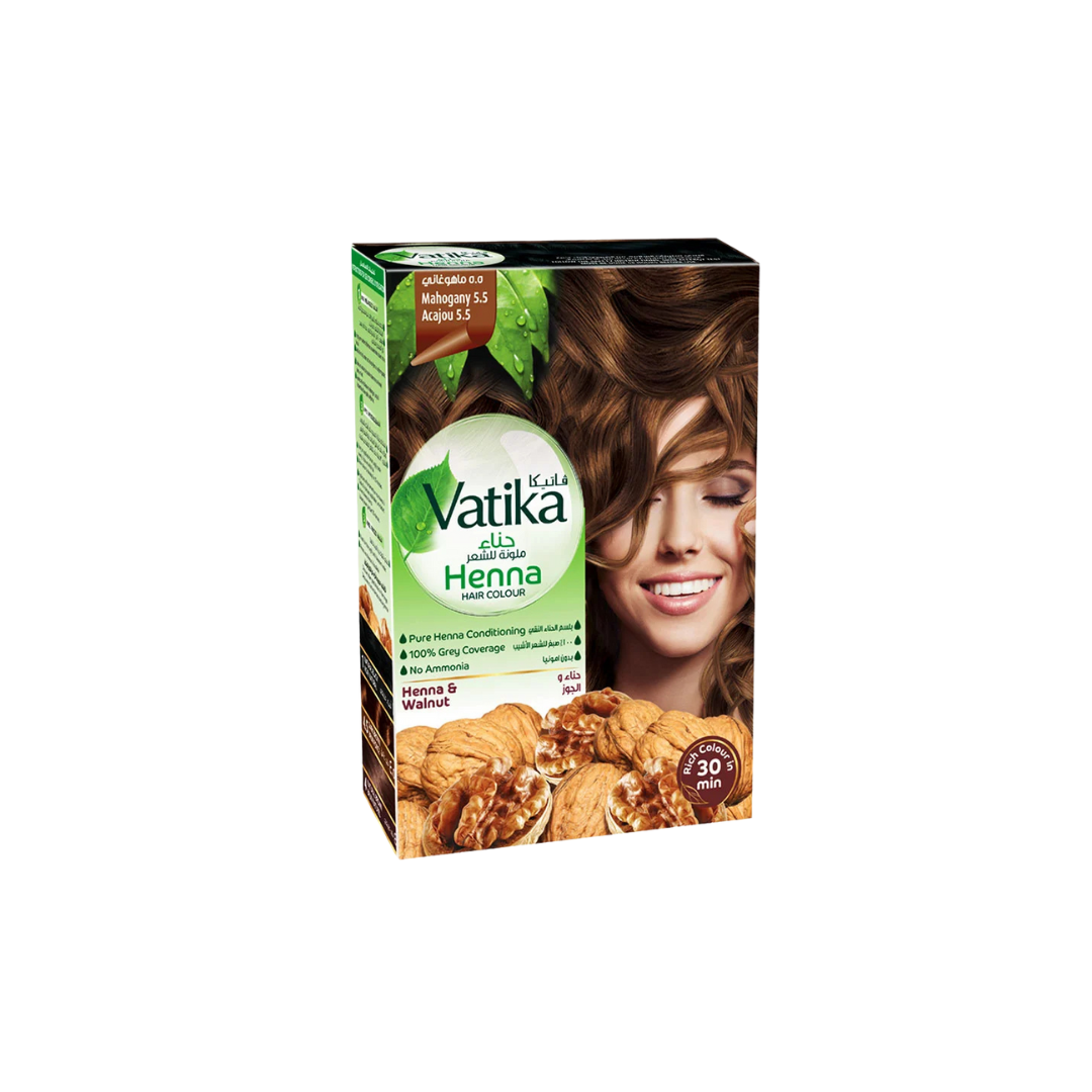 Vatika Henna Tntura Caoba 10 gr 6 Sachets