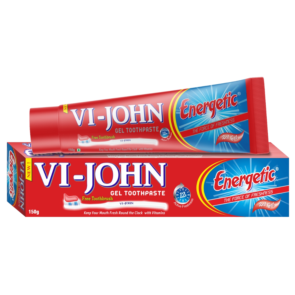Vi John Pasta Dental Energic Gel 150 gr