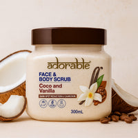 Adorable Exfoliante Coco & Vainilla 300 ml