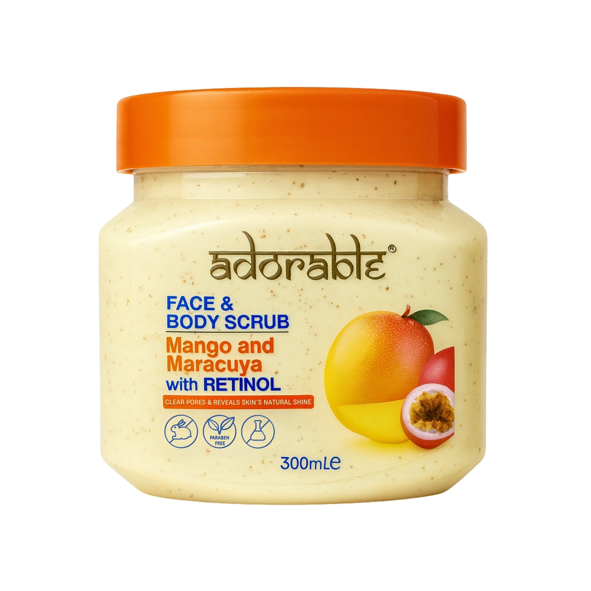 Adorable Exfoliante Mango Maracuya & Retinol 300 ml