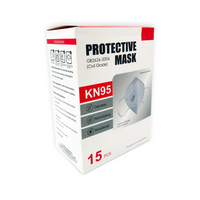 Pack 15 Mascarillas con Filtro KN95