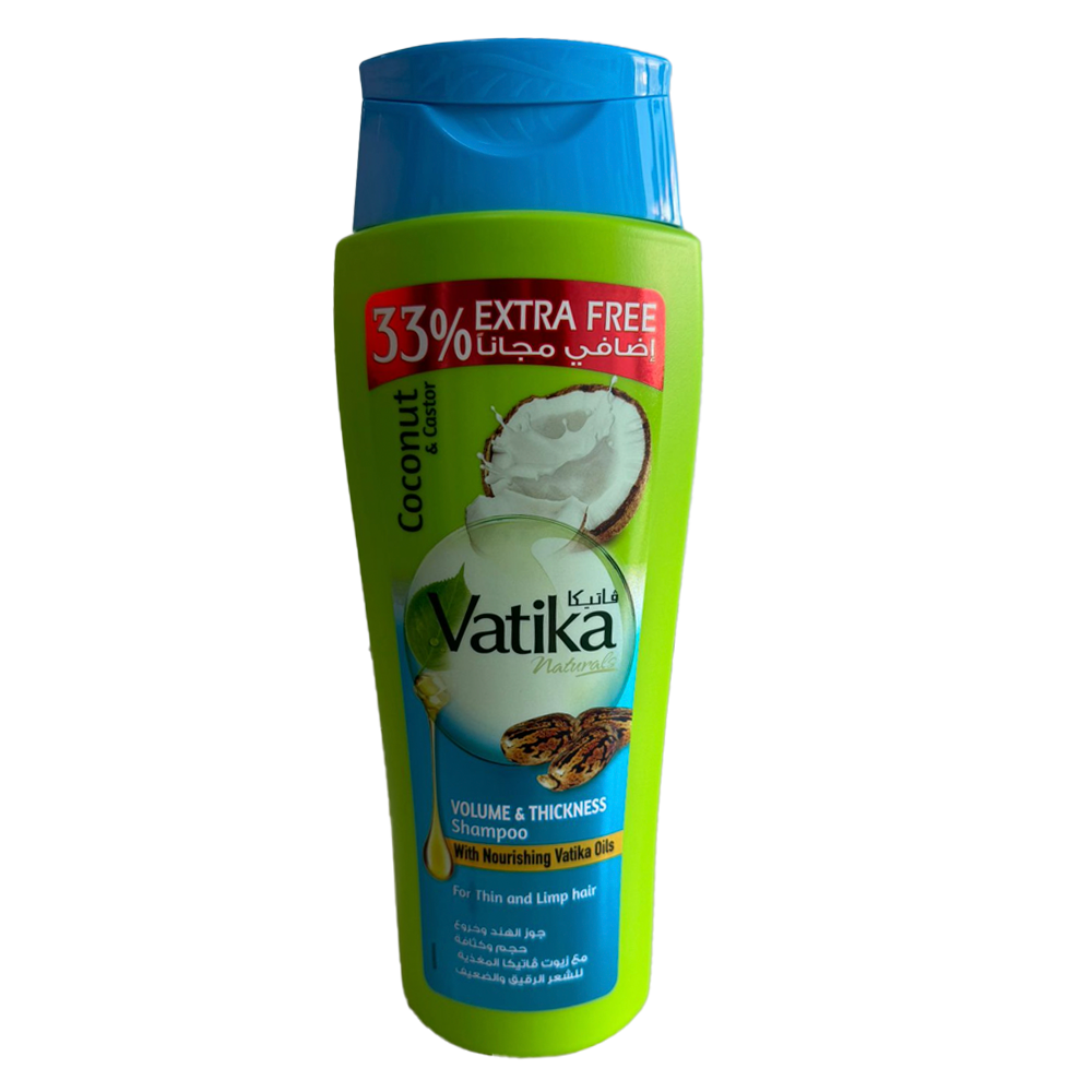 Vatika Shampoo Coconut V&T 400ml 33% Extra