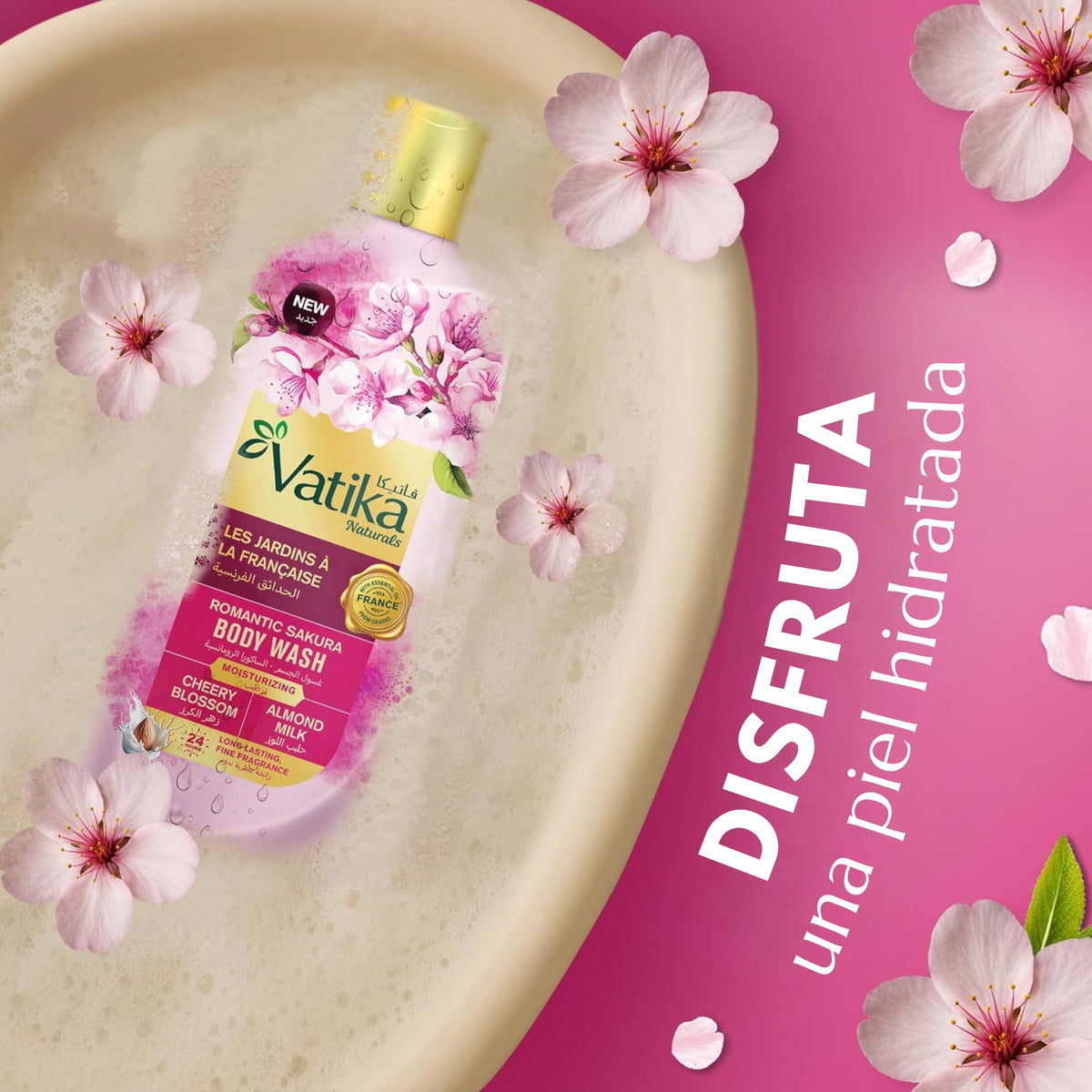 Vatika Gel De Ducha Sakura 250 ml