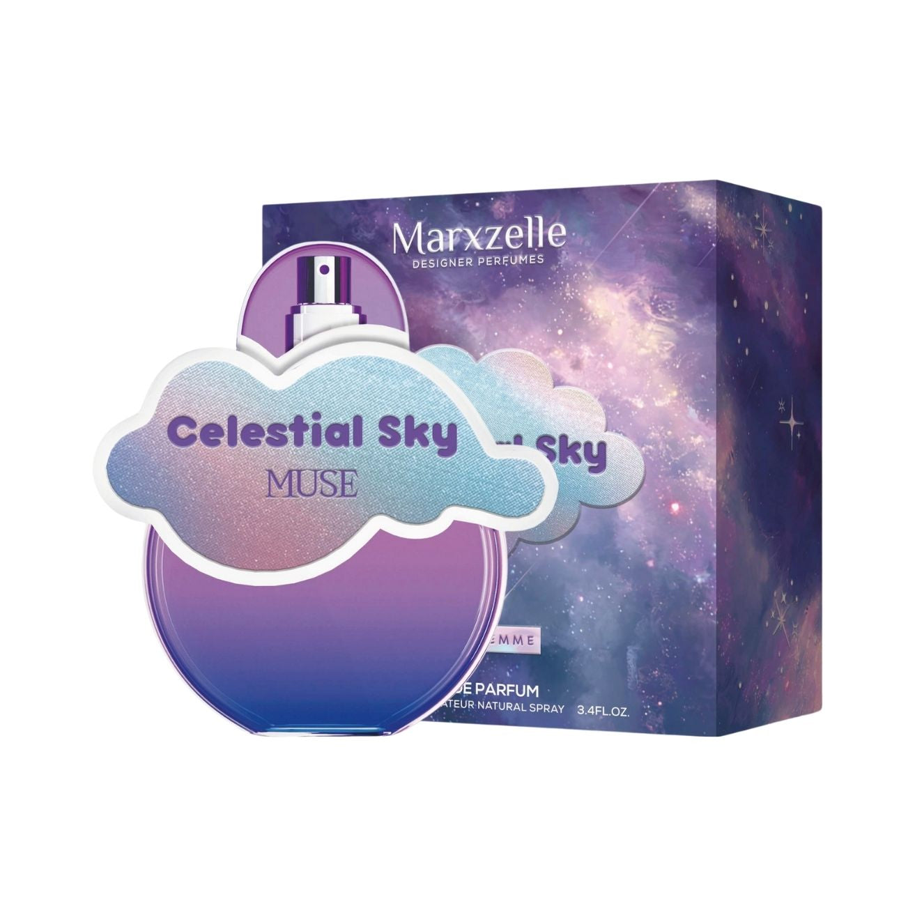  Marxzelle Lujo Celestial Sky Muse Pour Femme EDP 80 ml