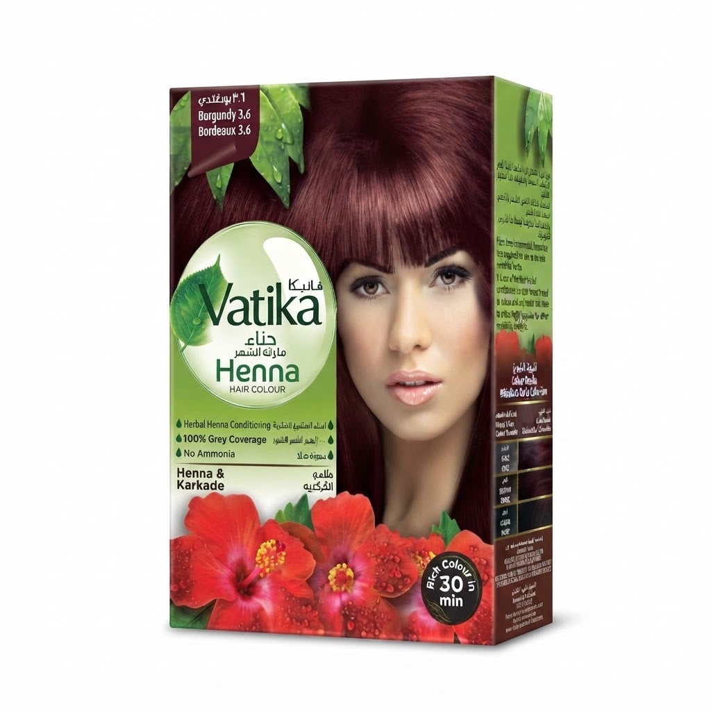 Vatika Henna Burgundy