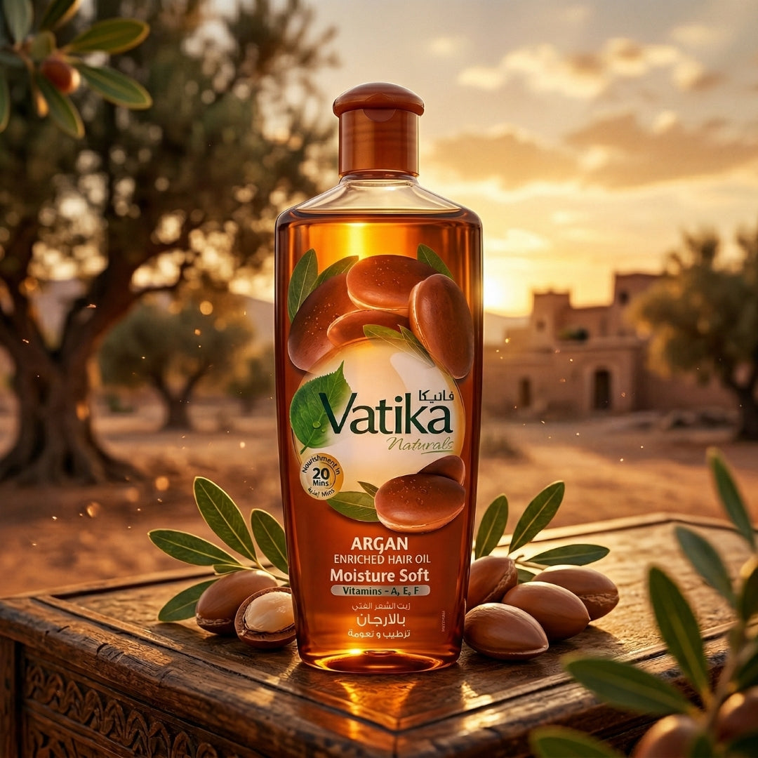 Vatika Aceite Capilar Argan 300 ml