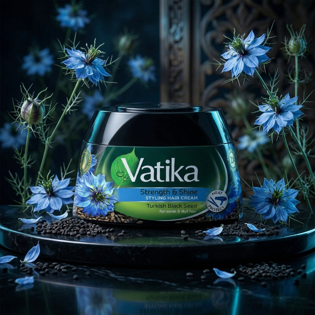 Vatika Crema de Peinar Semilla Negra 140 ml