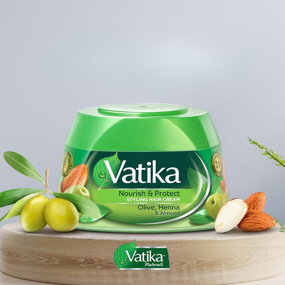 Vatika Crema de Peinar Oliva & Henna 140 ml