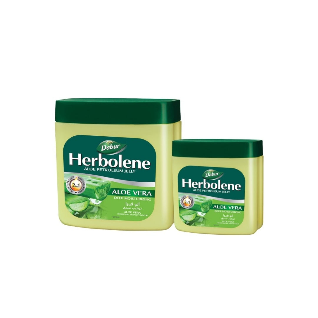 Herbolene Vaselina 2 en 1 Aloe Vera & Vit E 425 + 115 ml