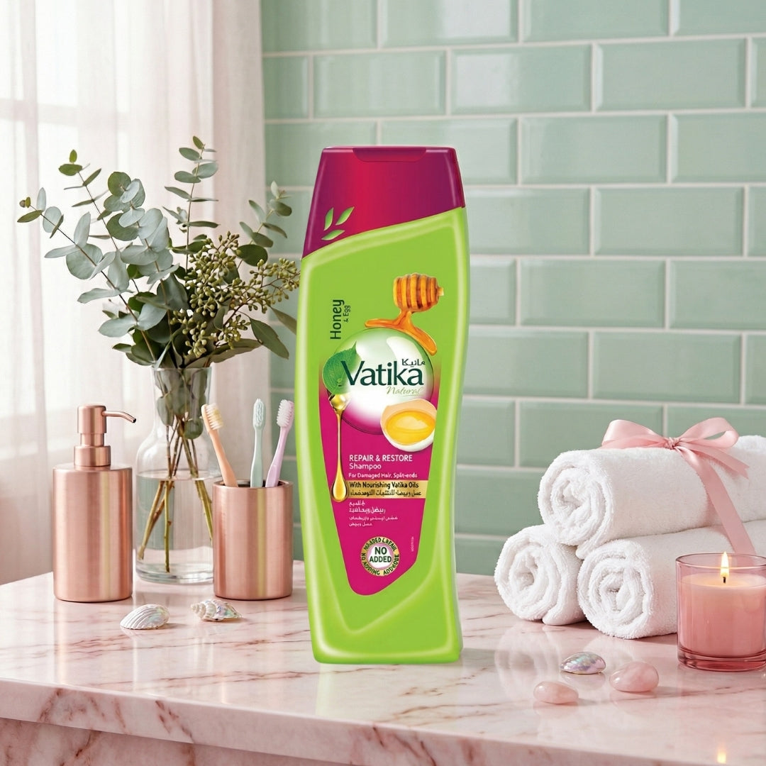 Shampoo Vatika Miel & Huevo 400ml