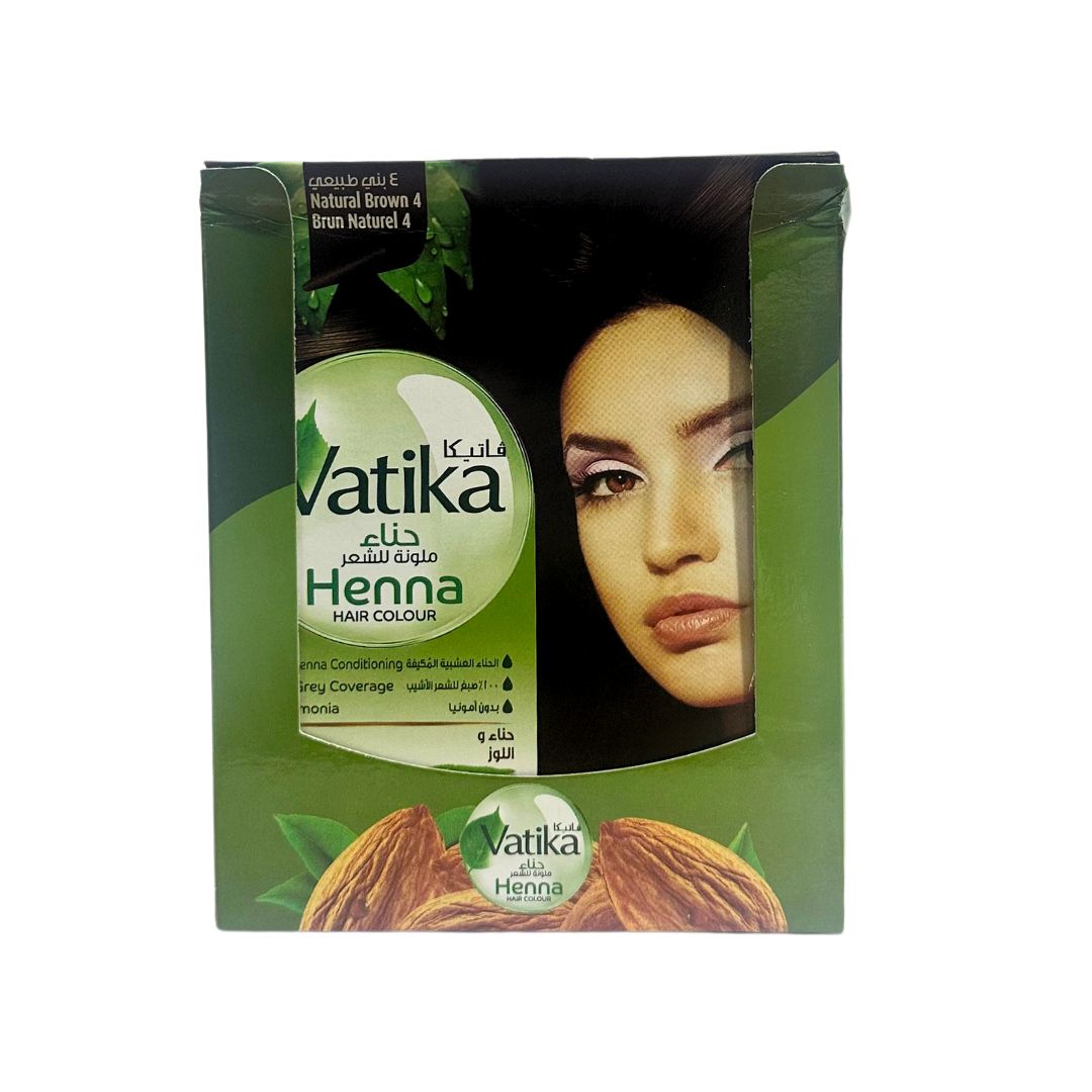 Vatika Henna Natural Brown 20 sachets