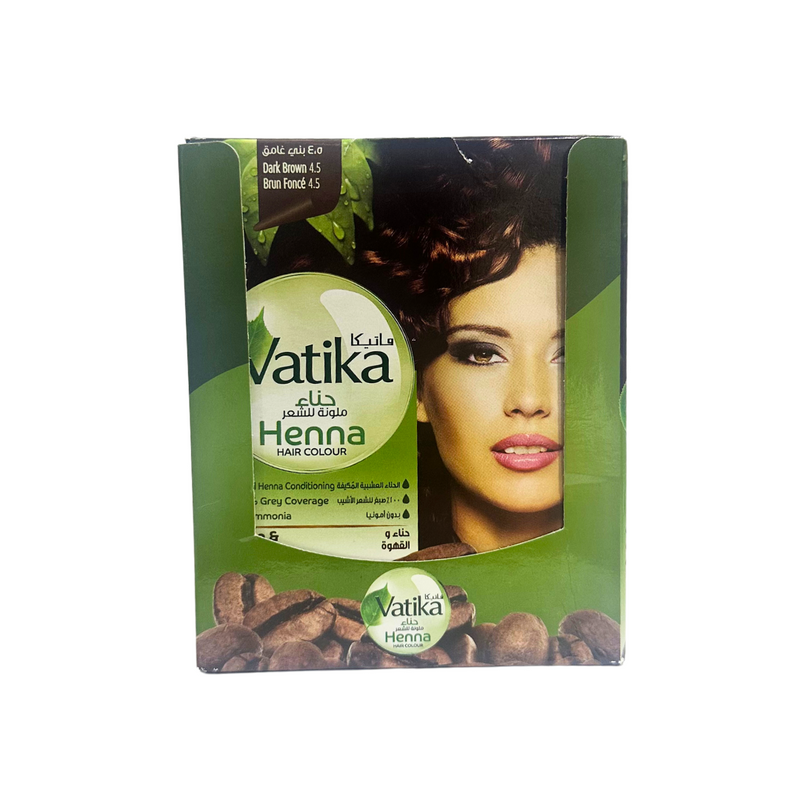 Vatika Henna Dark Brown 20 sachets