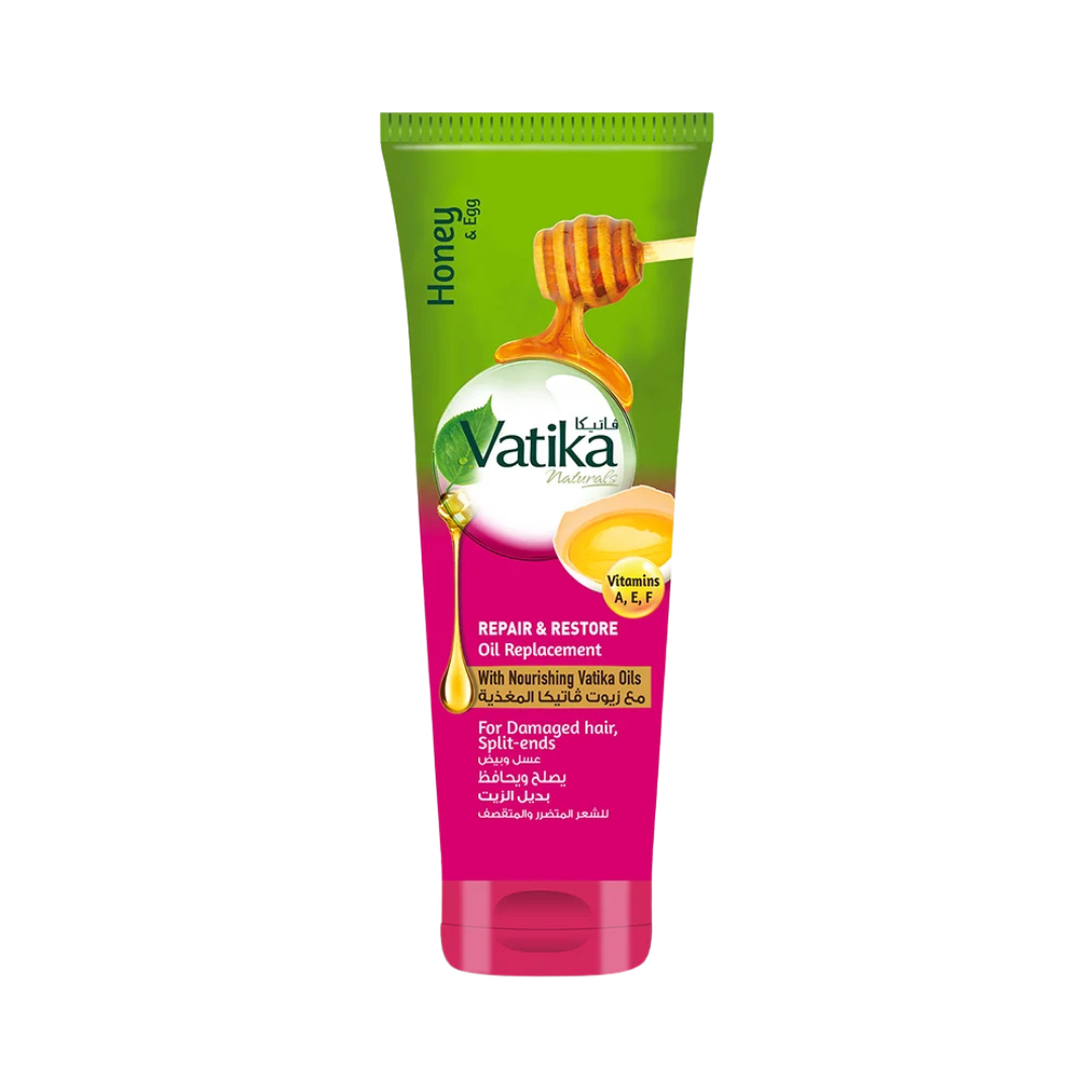 Vatika Mascarilla Capilar Oil Rep. Miel y Huevo 200 ml