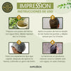 Impression Henna 100% Color Natural Azul Violeta 3 Sachets de 50gr