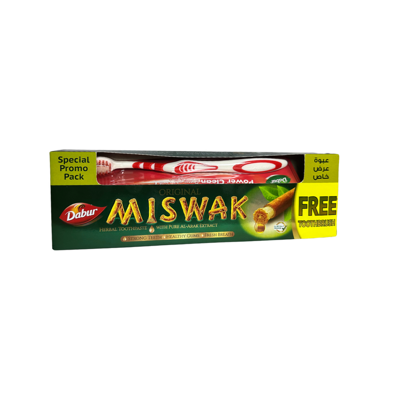 Dabur Miswak Herbal Pasta Dental 190 gr + Cepillo