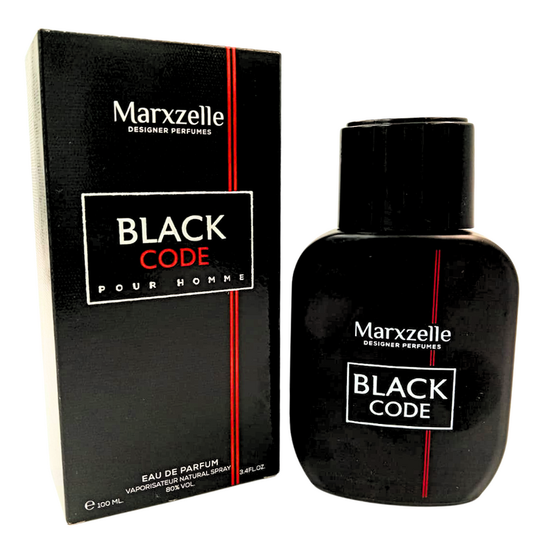 Marxzelle Black Code Pour Homme 100 ml