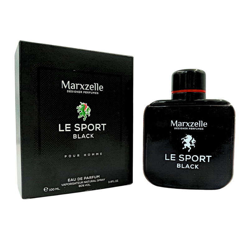 Marxzelle Le Sport Black Pour Homme 100 ml