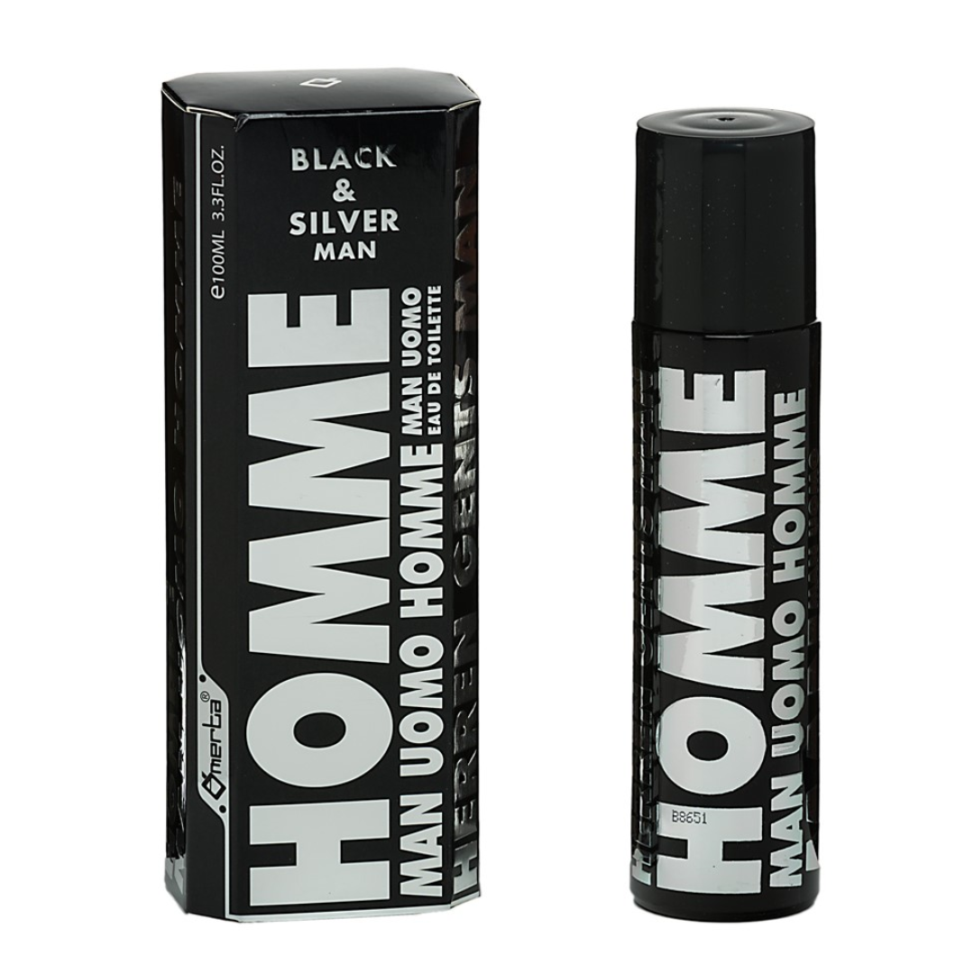 Omerta  Black & Silver Man EDT 100 ml