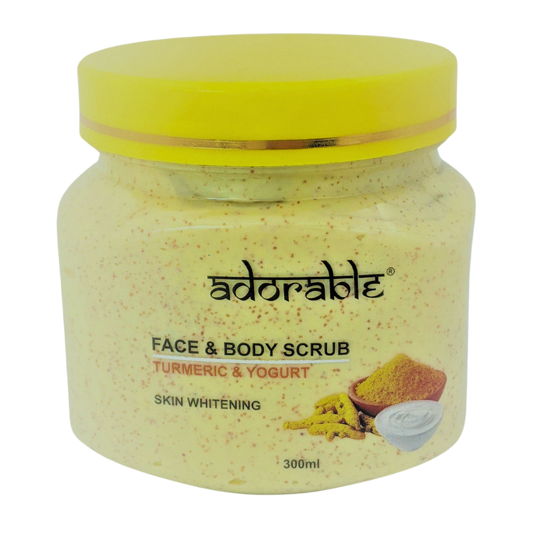 Adorable Exfoliante Cuerpo y rostro Turmeric-Yogurt 300 ml