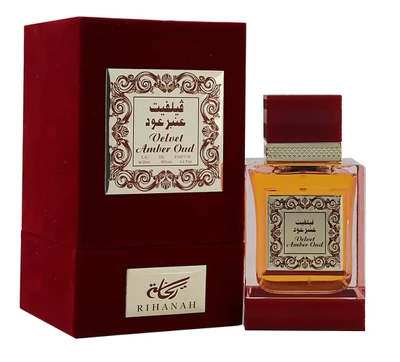 Rihanah Velvet Amber Oud EDP 125 ml Mujer